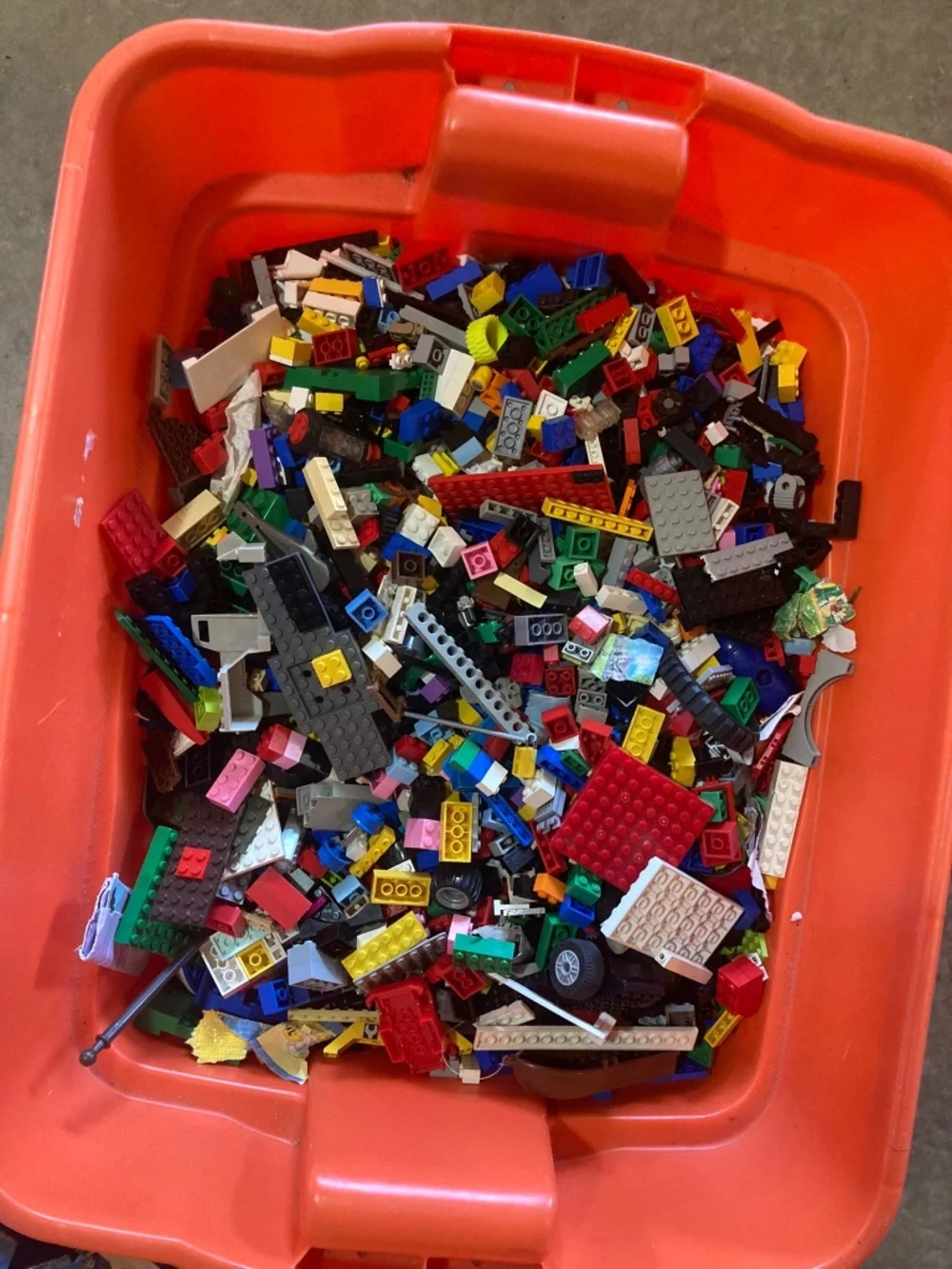 Bulk LEGO 1 Pound Lot Bricks Plates Studs Wheels Kids Toys MULTIPLE AVAILABLE